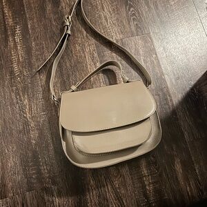 Sole Society Taupe Crossbody Bag
